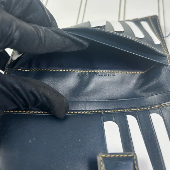 Dior Black and Gray Wallet - Picture 8 of 9